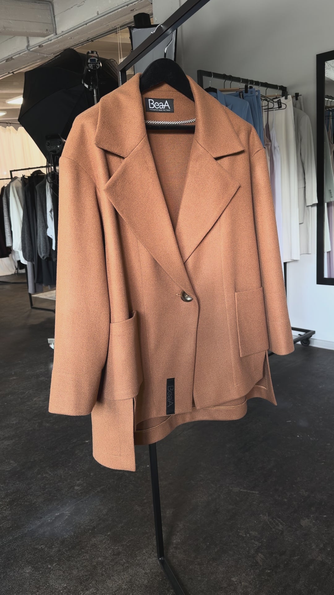 Jacket Dark Camel