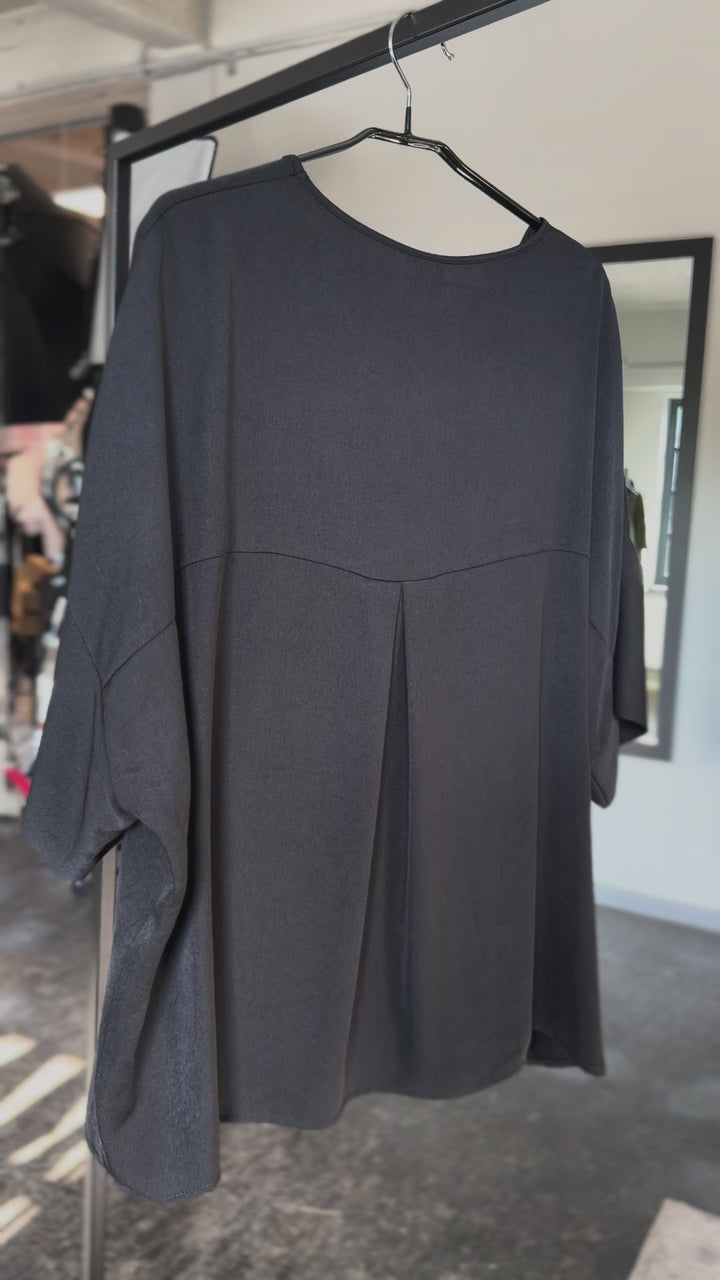Pleat top Black or White