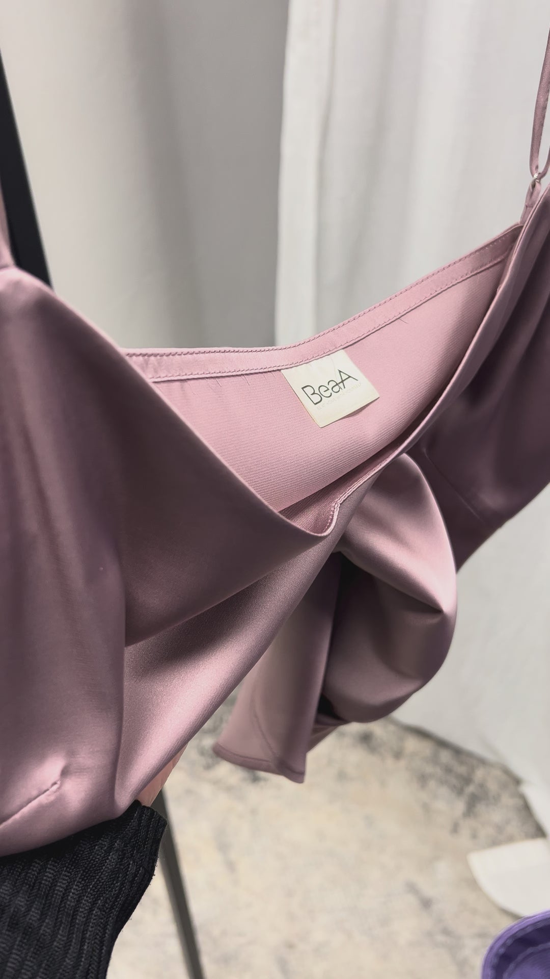 Strap tops- Dusty rose / Lilac