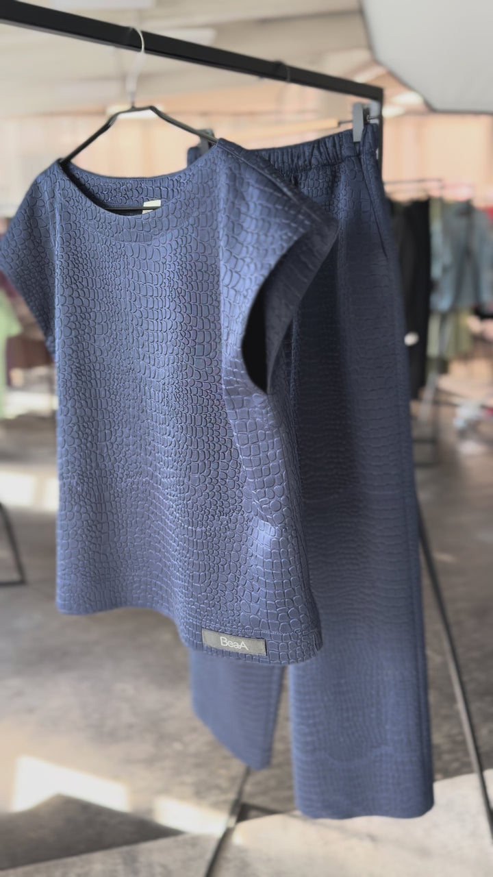 Python Top Gray/Dark Blue