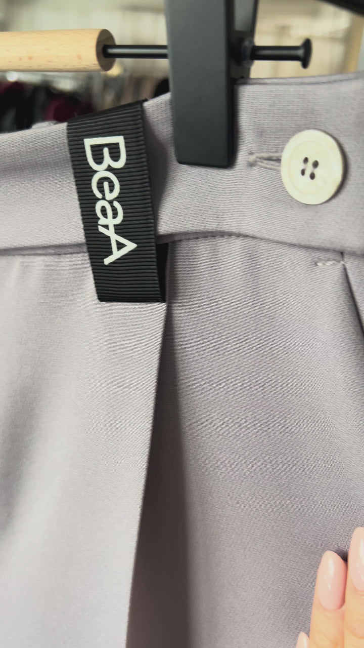  Klasiskas bikses Lavanda pelēkas