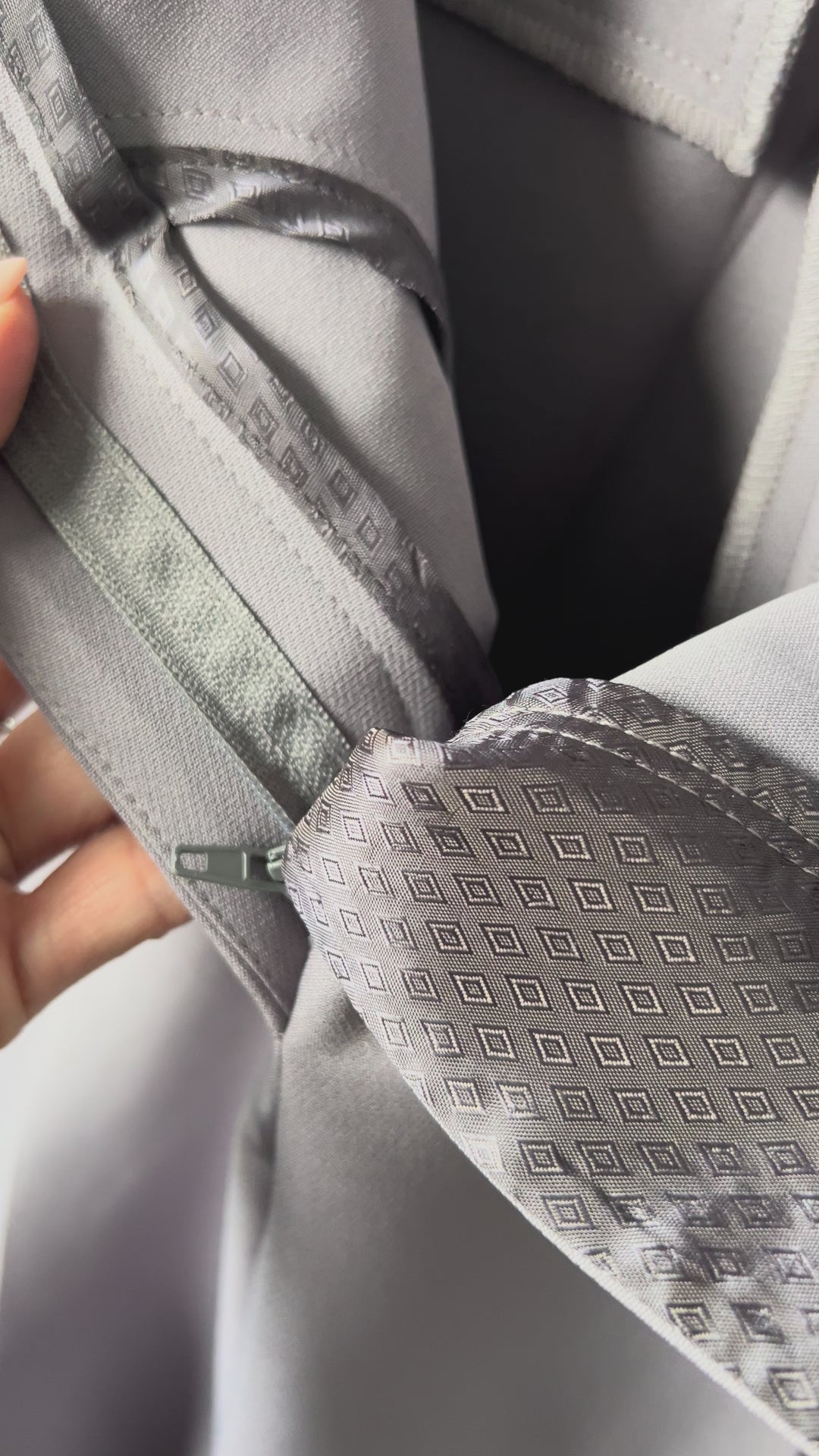  Klasiskas bikses Lavanda pelēkas