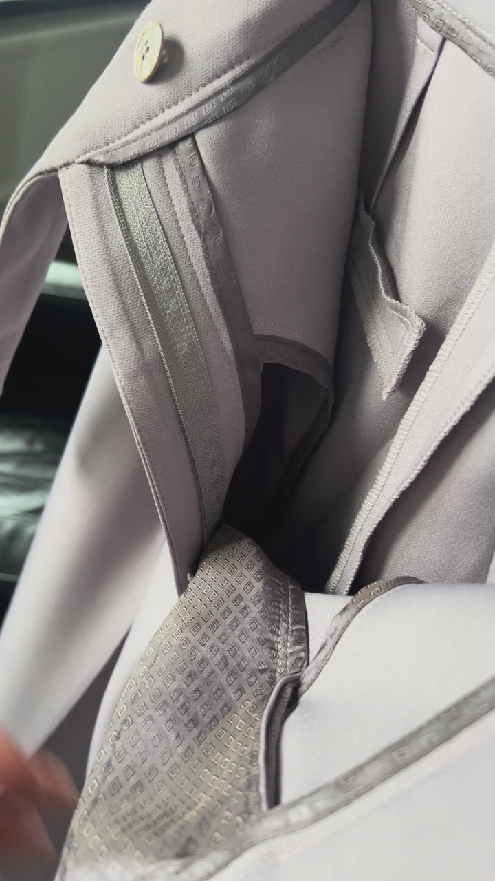  Klasiskas bikses Lavanda pelēkas