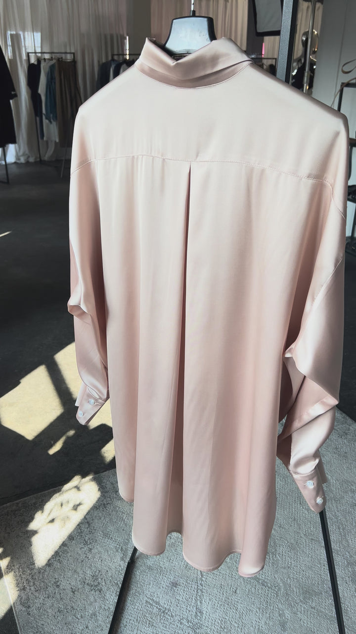 Шелковая рубашка Шампанское