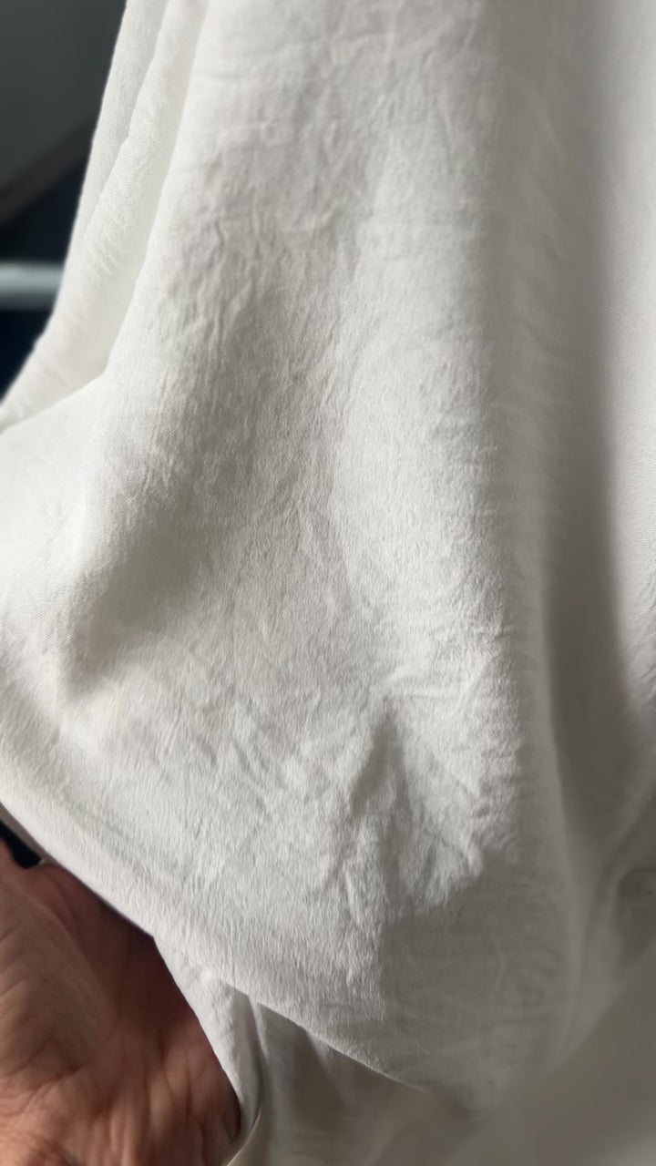 Textured Blouse White