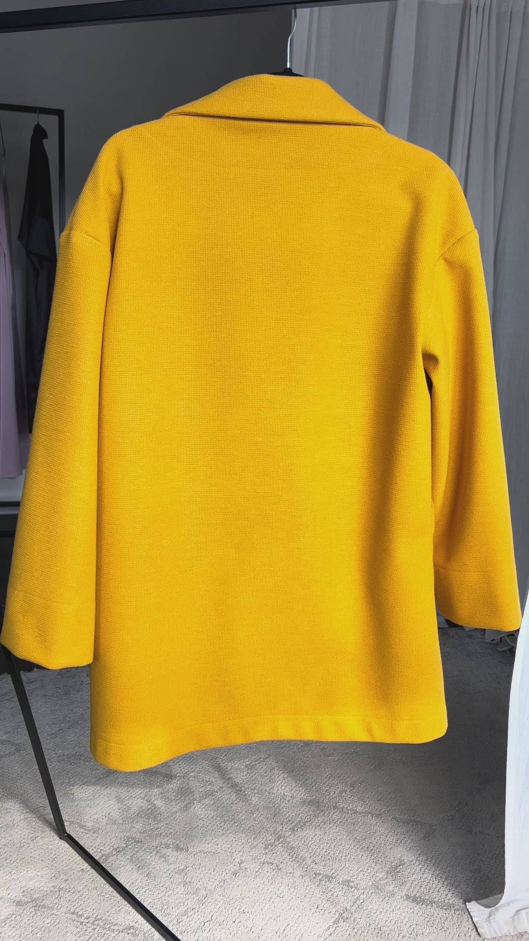 Пальто-блейзер Yellow Saffron