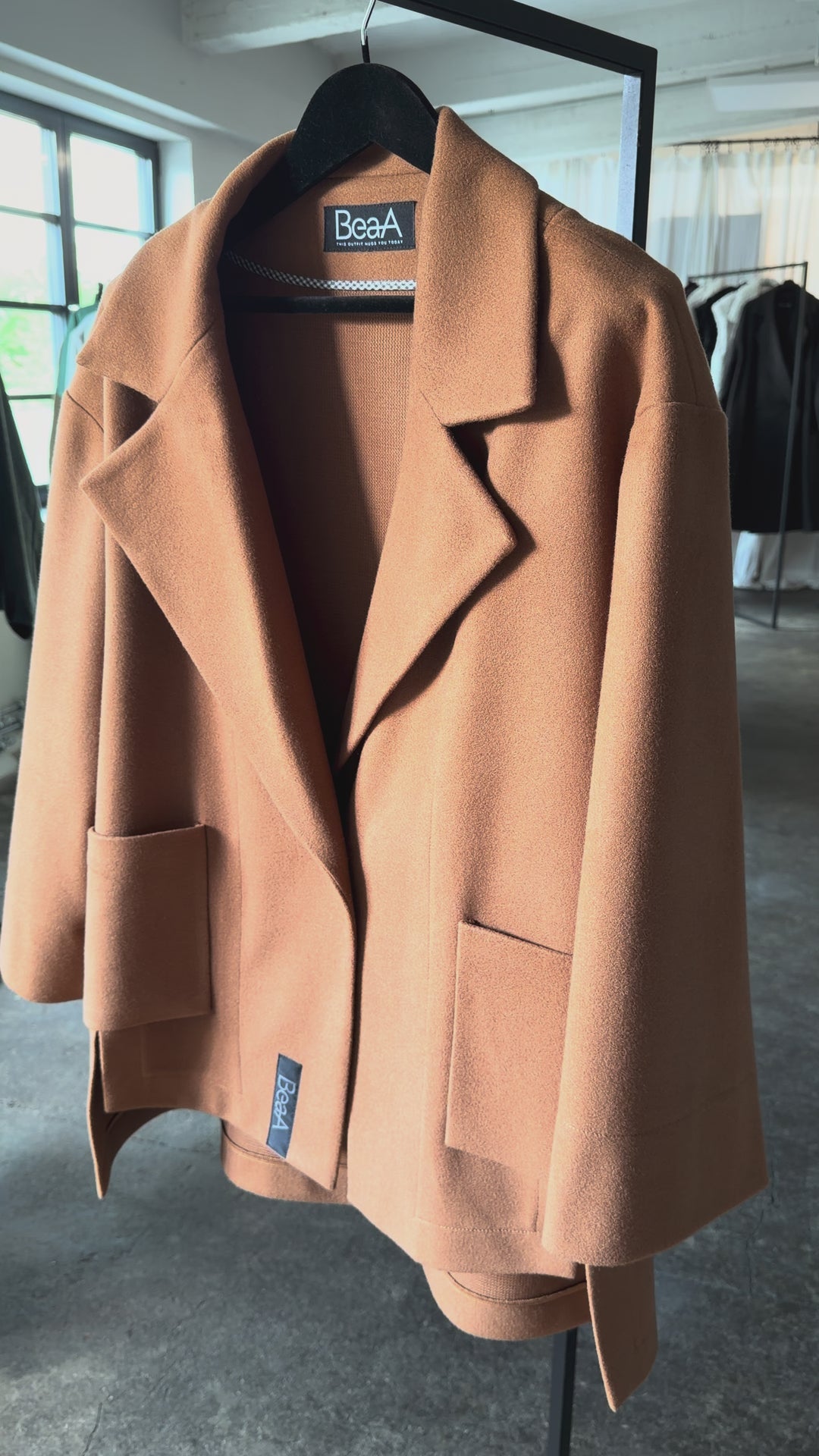 Jacket Dark Camel