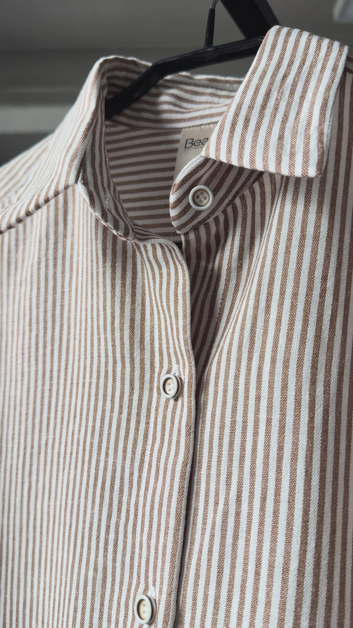 Riviera shirt Earth Stripe
