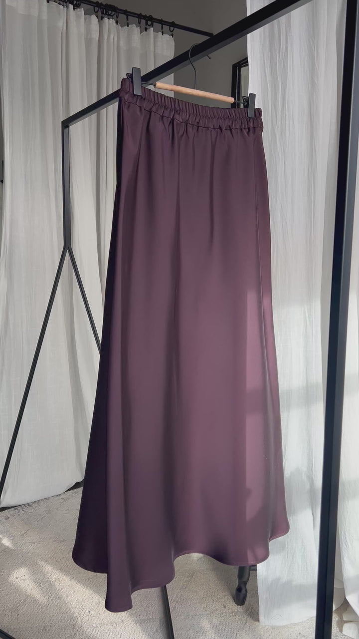 Юбка длины миди Deep Plum