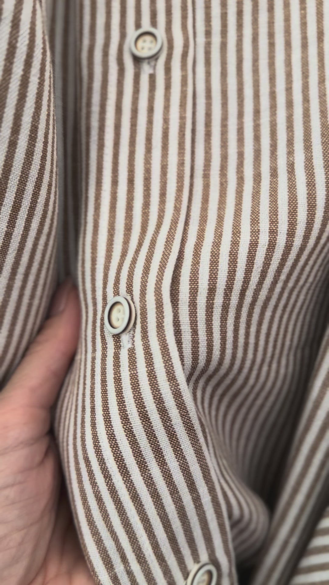 Riviera shirt Earth Stripe