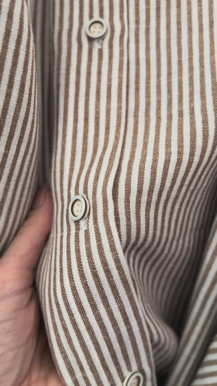 Riviera shirt Earth Stripe