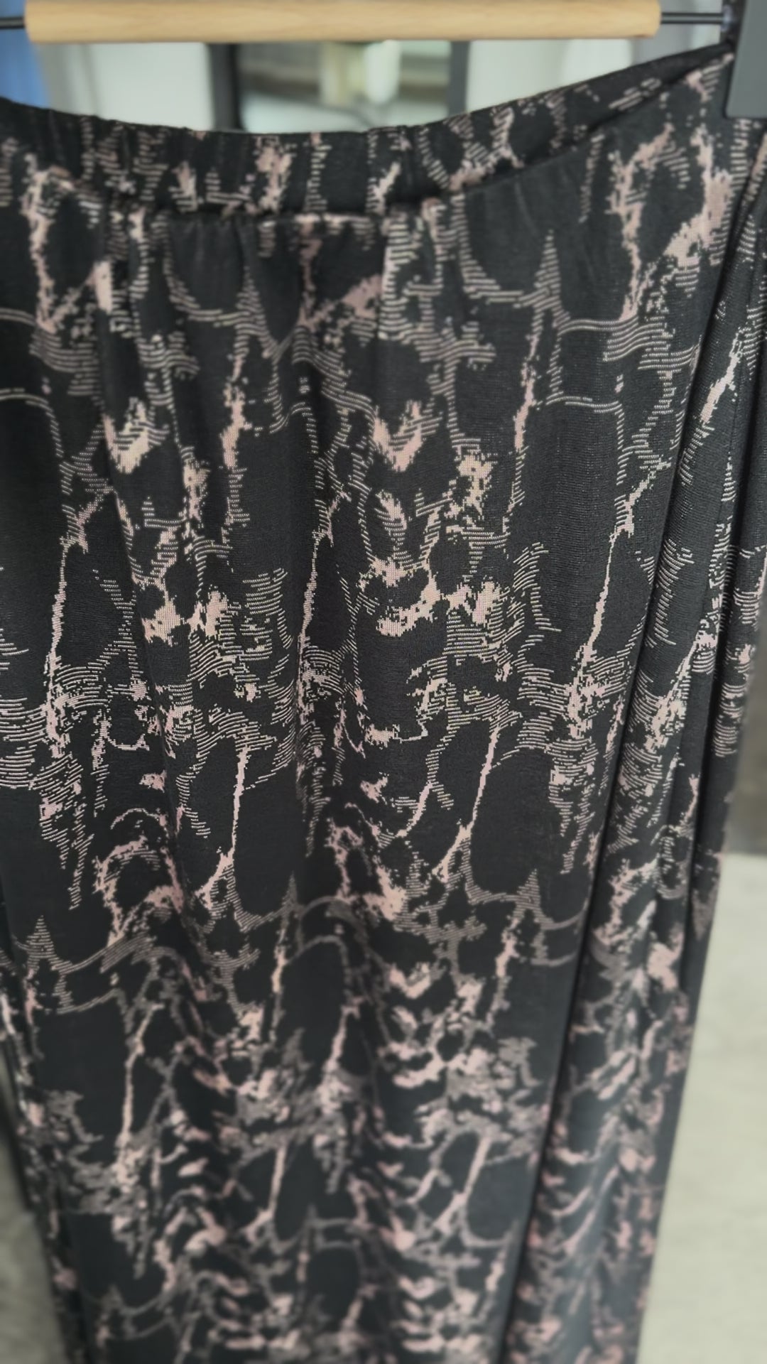 Long skirt Sable Noir