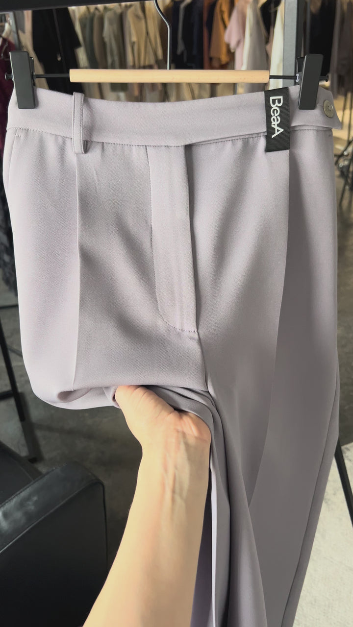  Klasiskas bikses Lavanda pelēkas