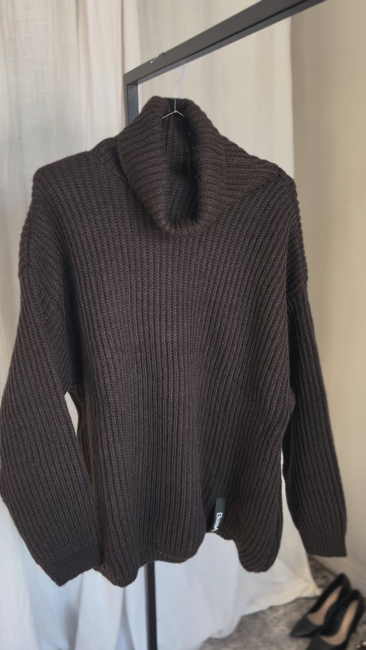 Sweater turtleneck Brown