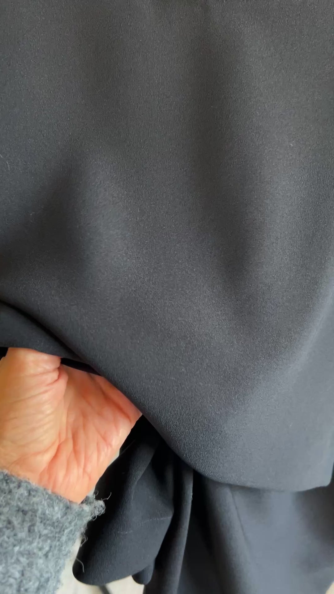 Oversize T-krekls Melns