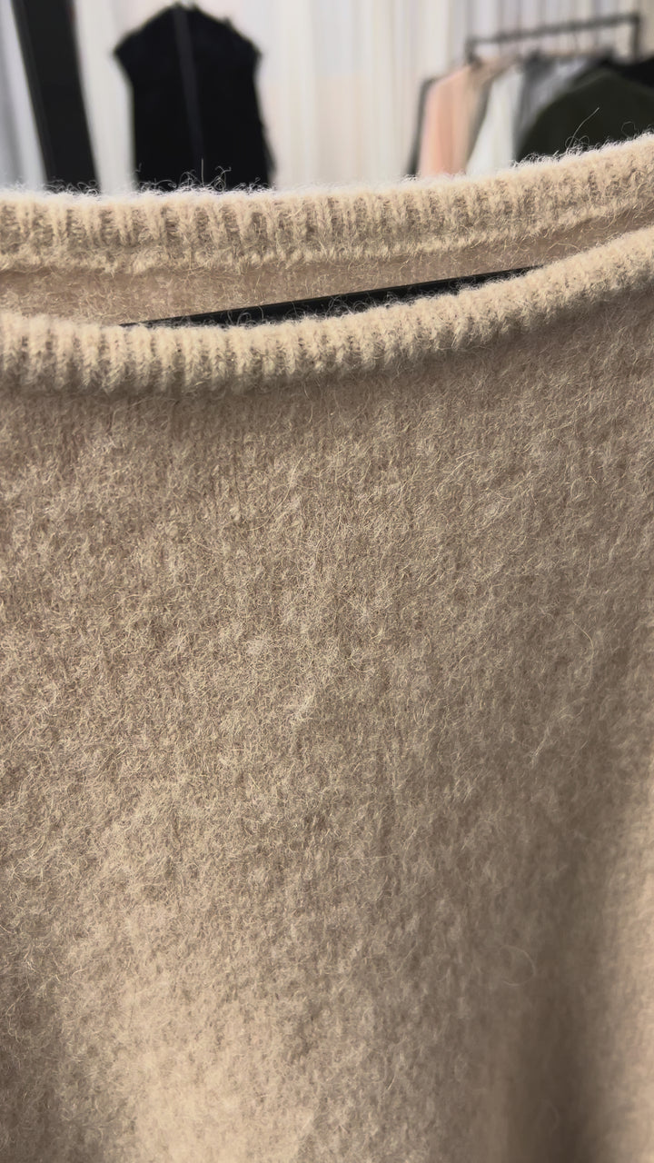 Baby Alpaca sweater Lemonade