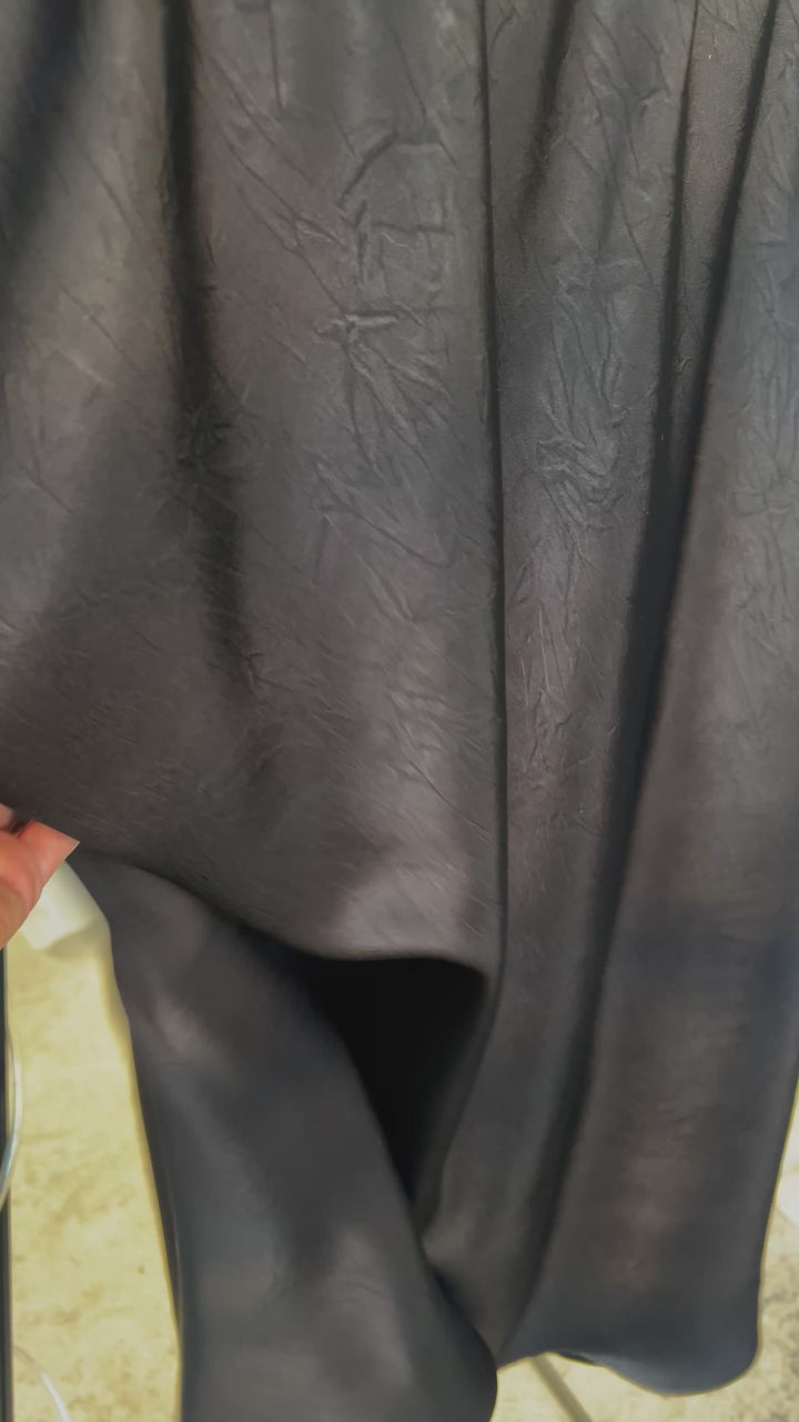 Slīpā diega zīda satīna svārki