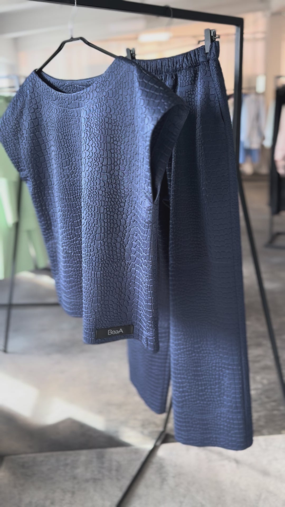 Python Top Gray/Dark Blue