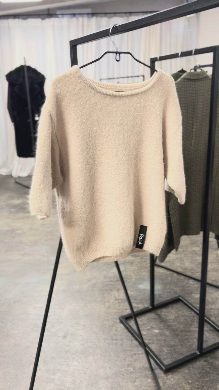 Baby Alpaca sweater Lemonade