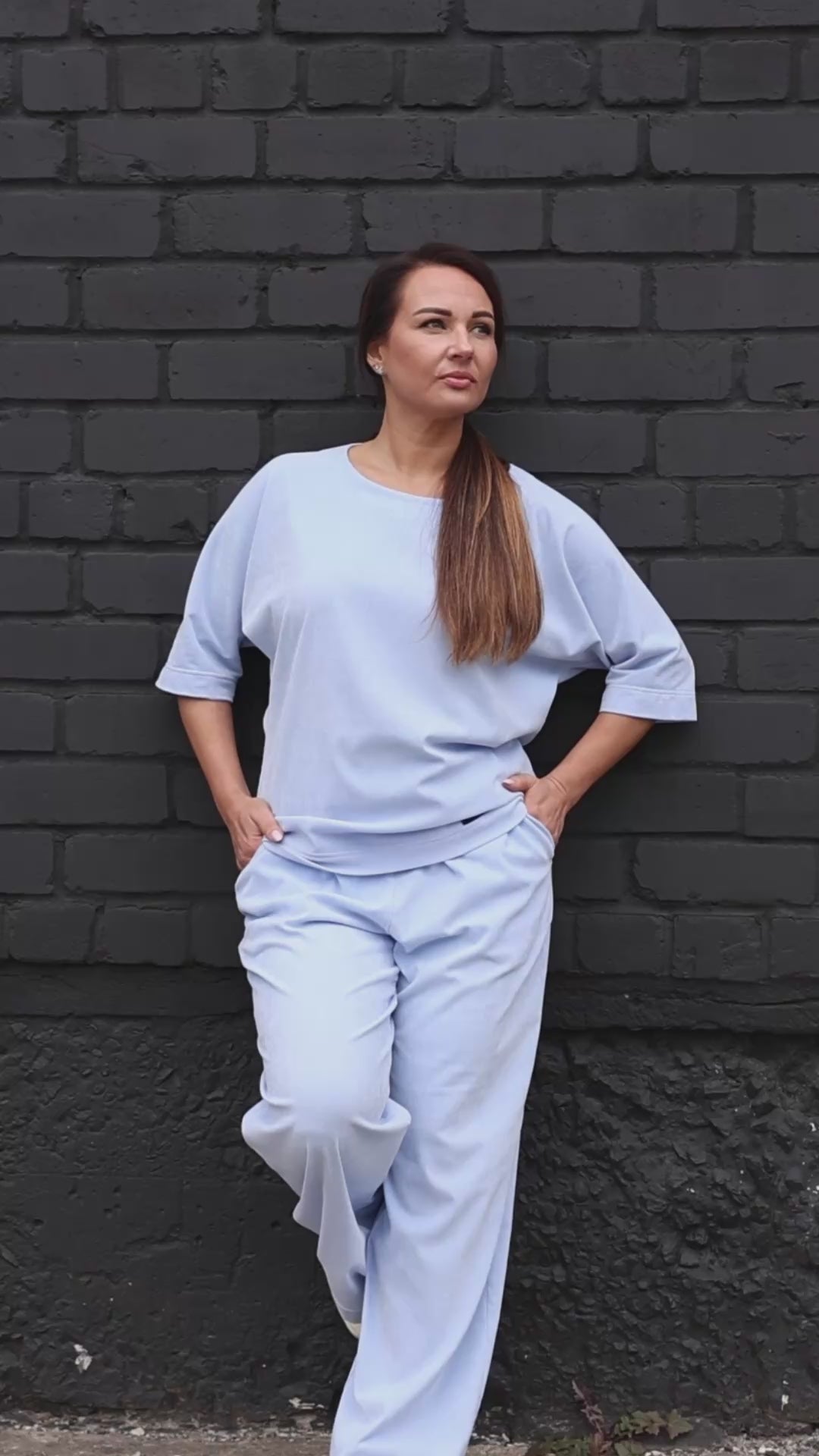 Relax wear set Blue