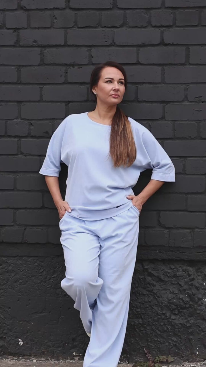 Relax wear set Blue