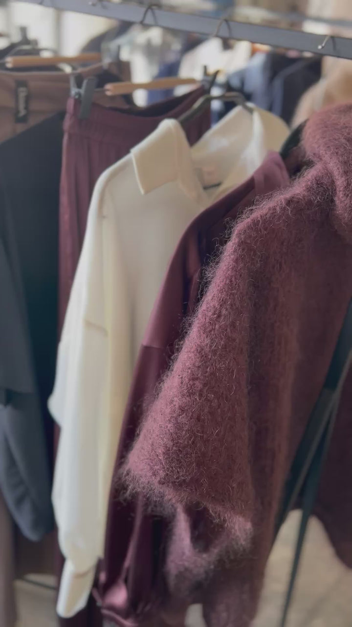 Mohair vest Chocolate