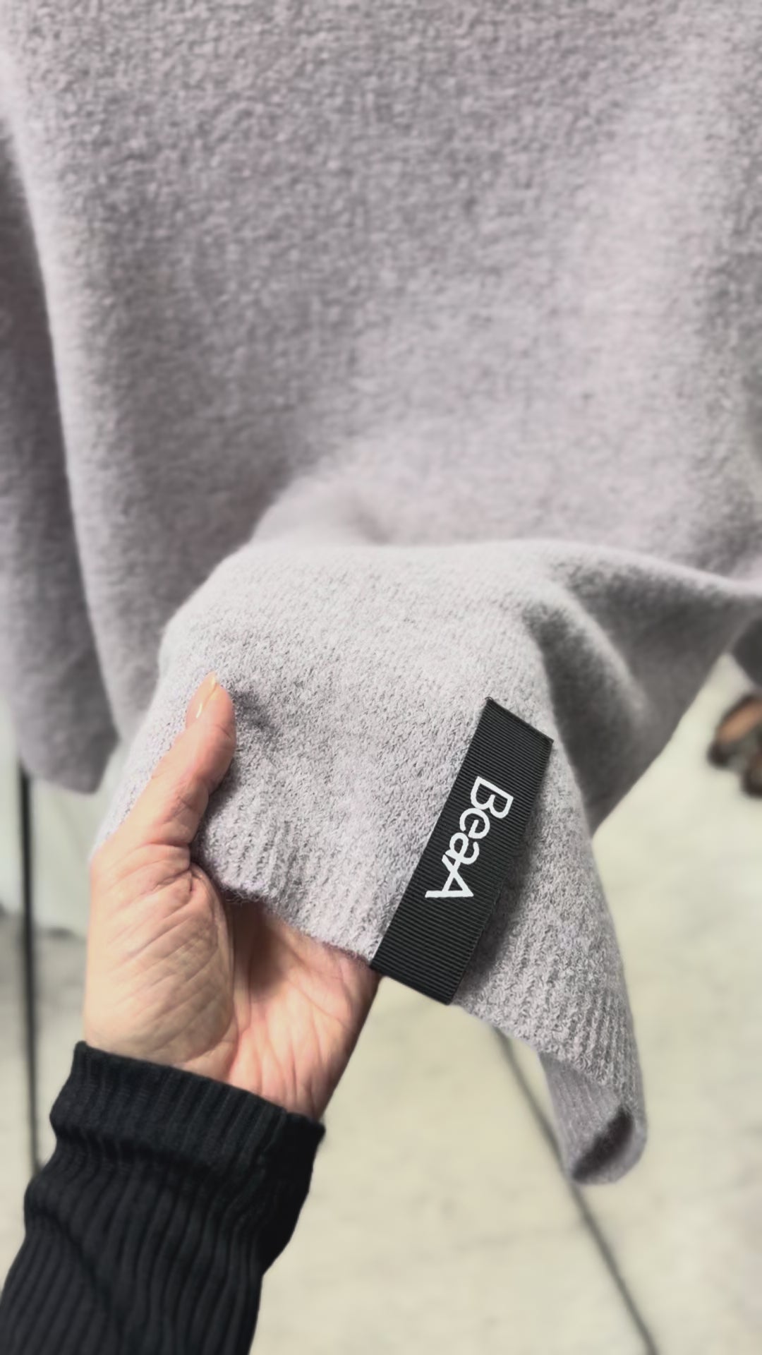 Alpakas džemperis Rožu putekļi