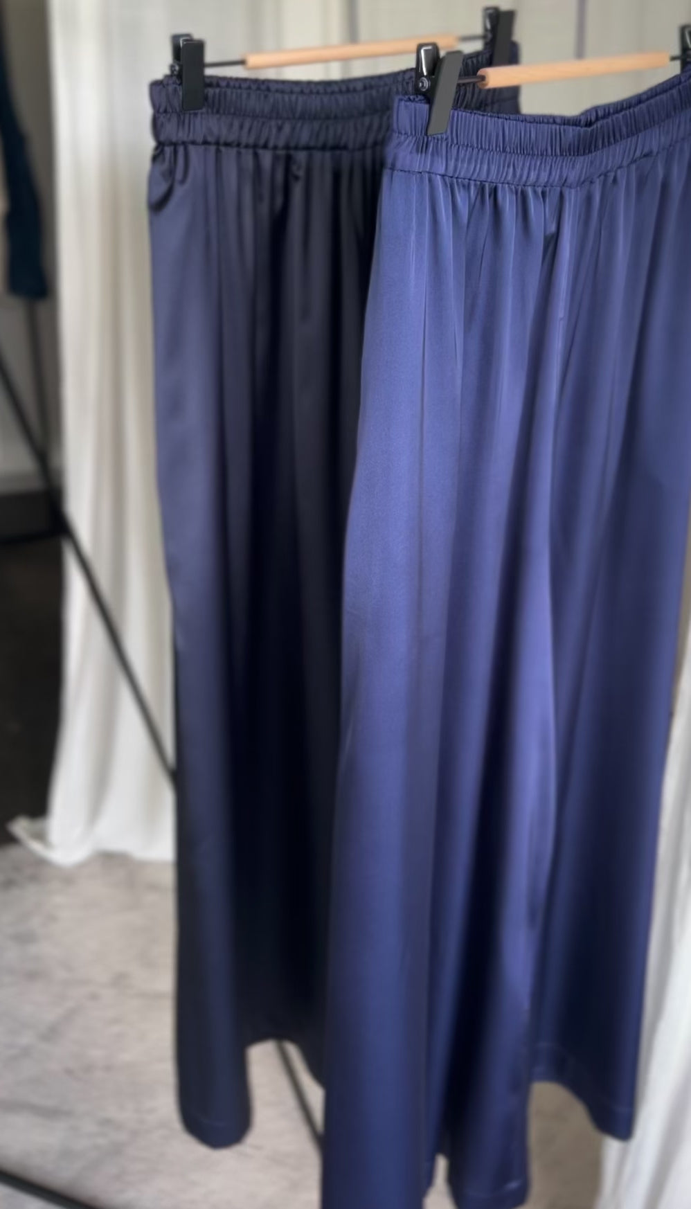 Palazzo trousers Dark Blue