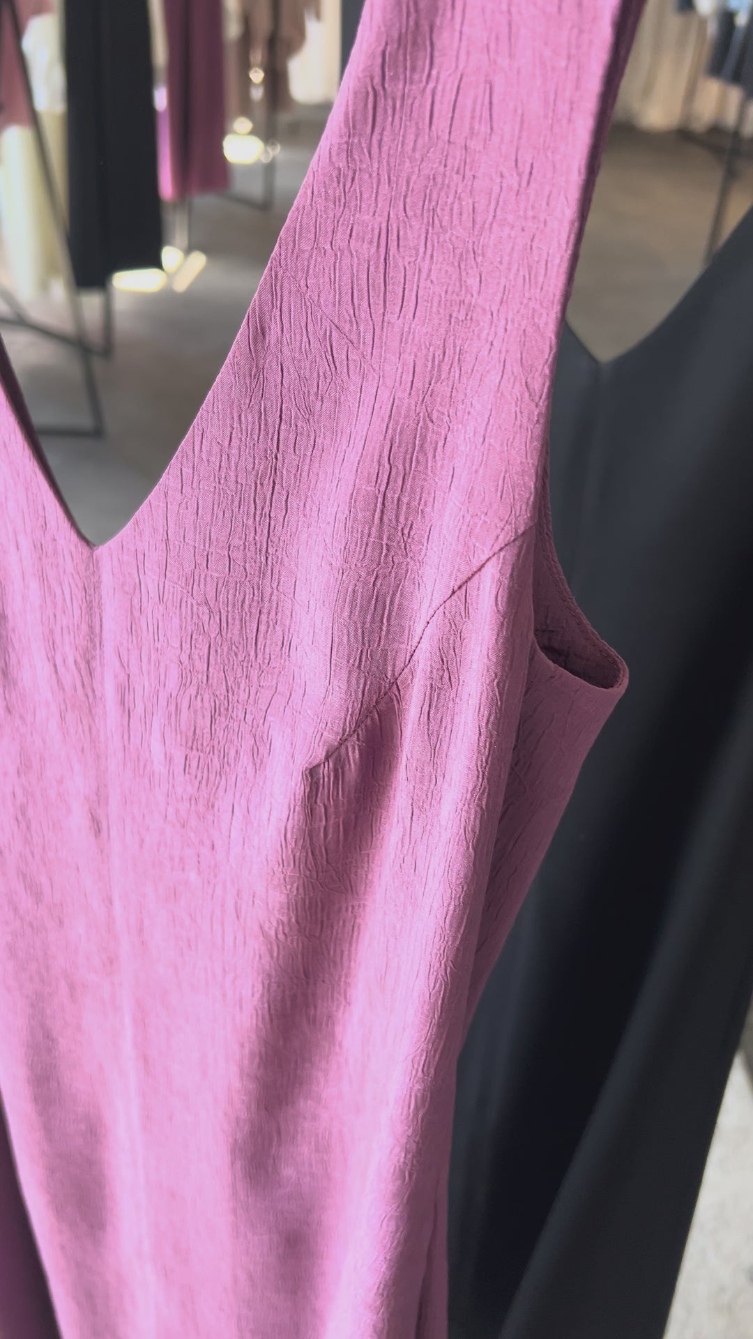 V-Neck dress Orchid