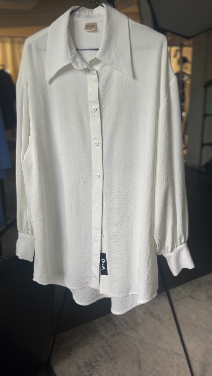 Textured Blouse White