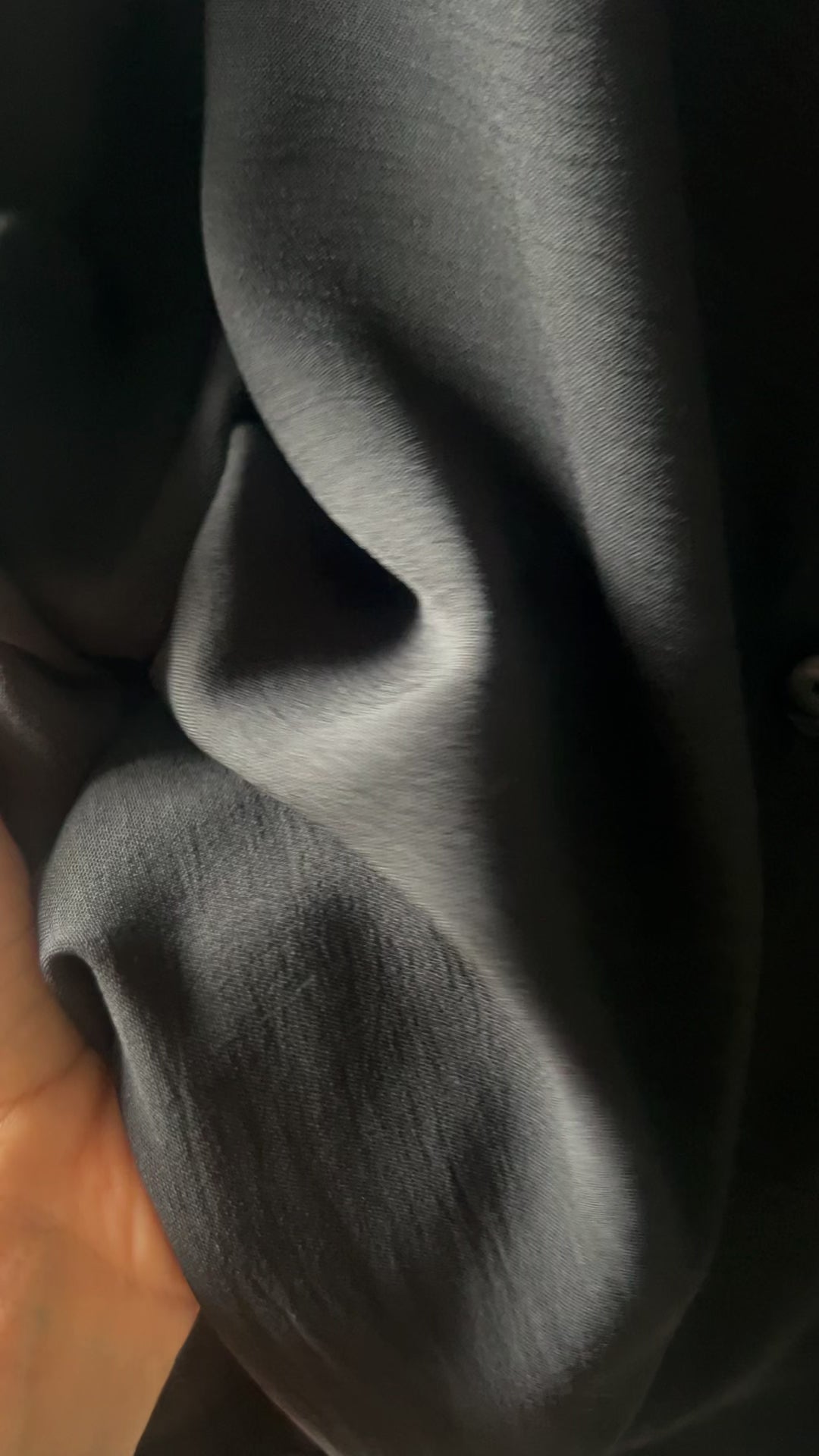 Textured Black Blouse