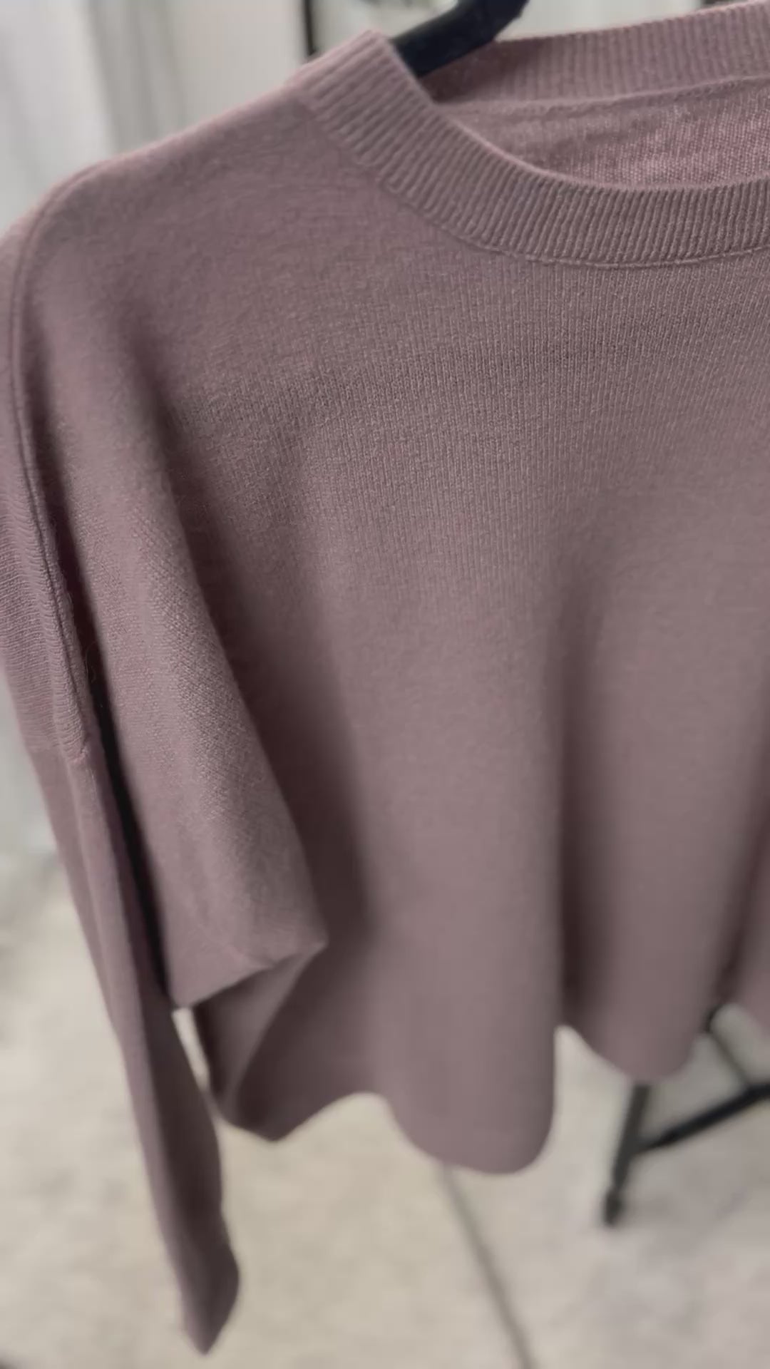 Cashmere sweater Hazel / Espresso