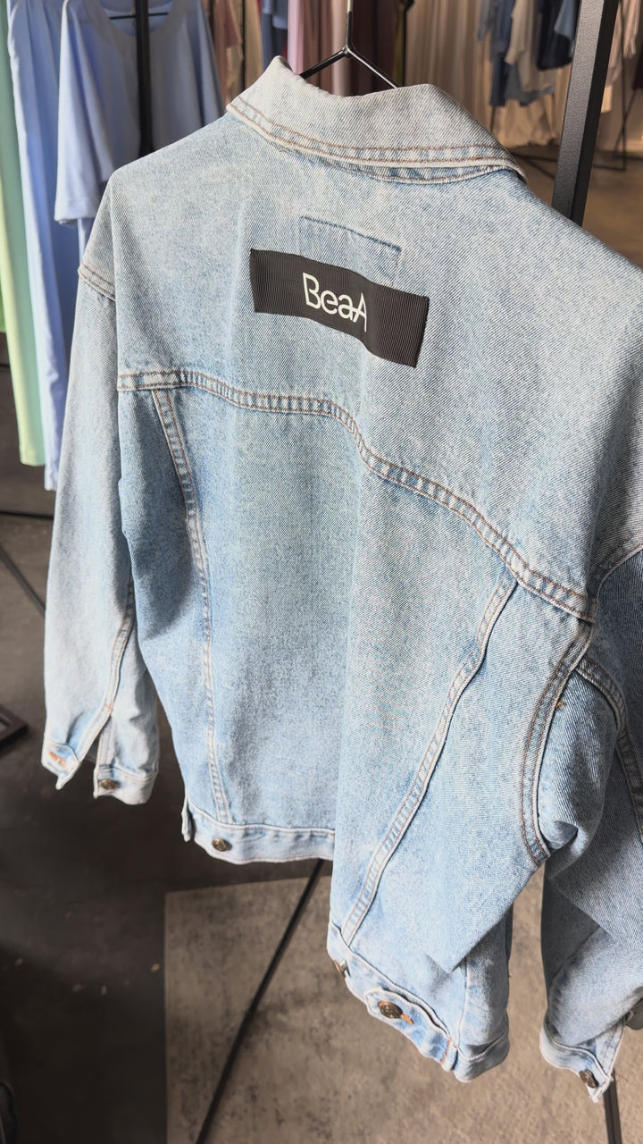Vintage Jeans jacket "Monsanto"