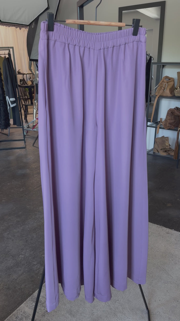 Palazzo Trousers Light Purple