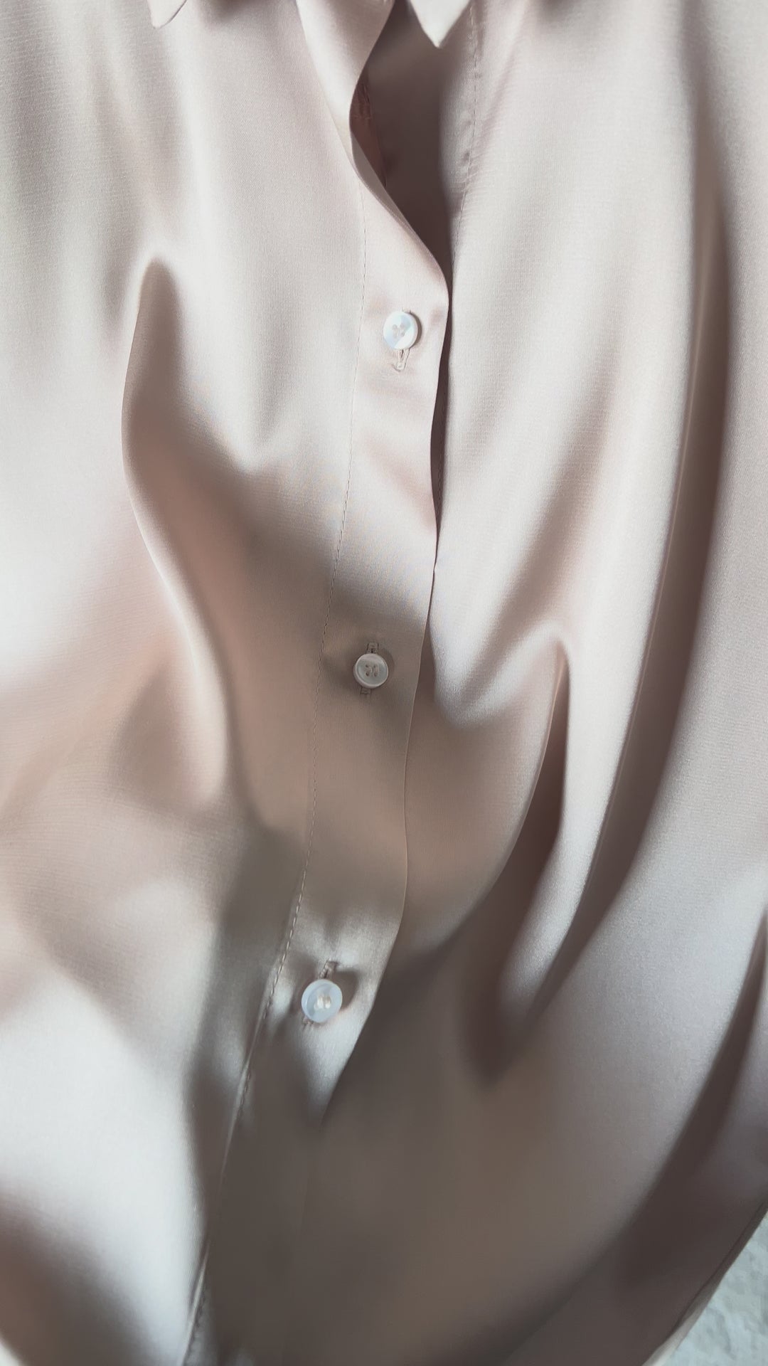 Шелковая рубашка Шампанское