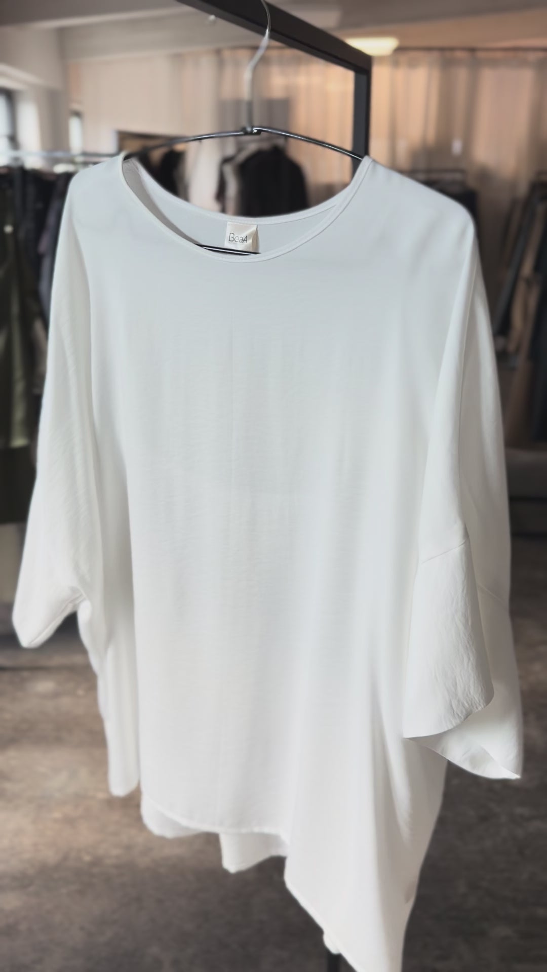 Pleat top Black or White