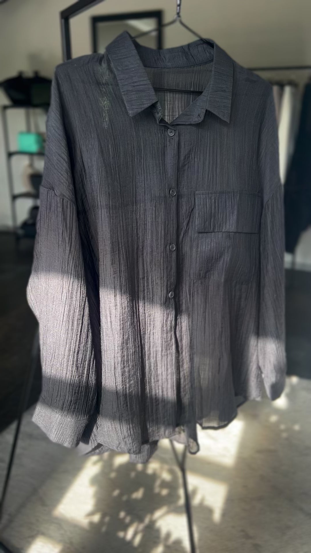 Light blouse Black