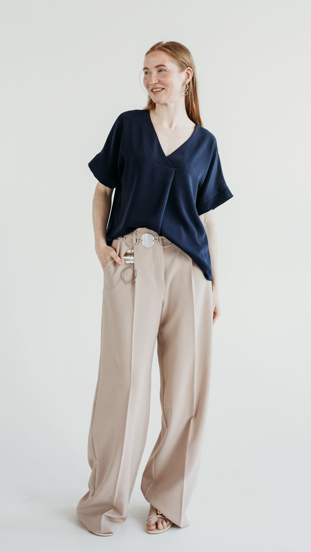 Regular - fit trousers Beige - BeaA - Be At Home with Yourself - Trousers