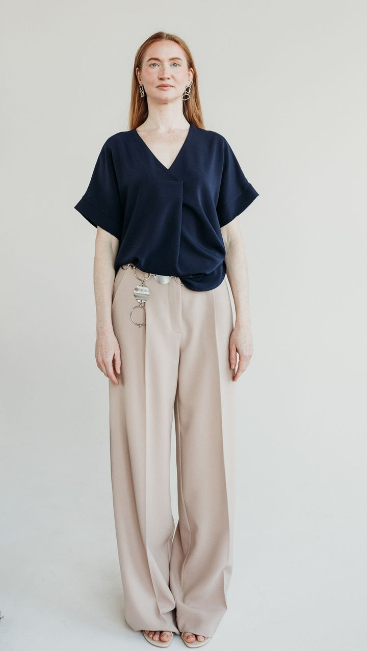 Regular - fit trousers Beige - BeaA - Be At Home with Yourself - Trousers