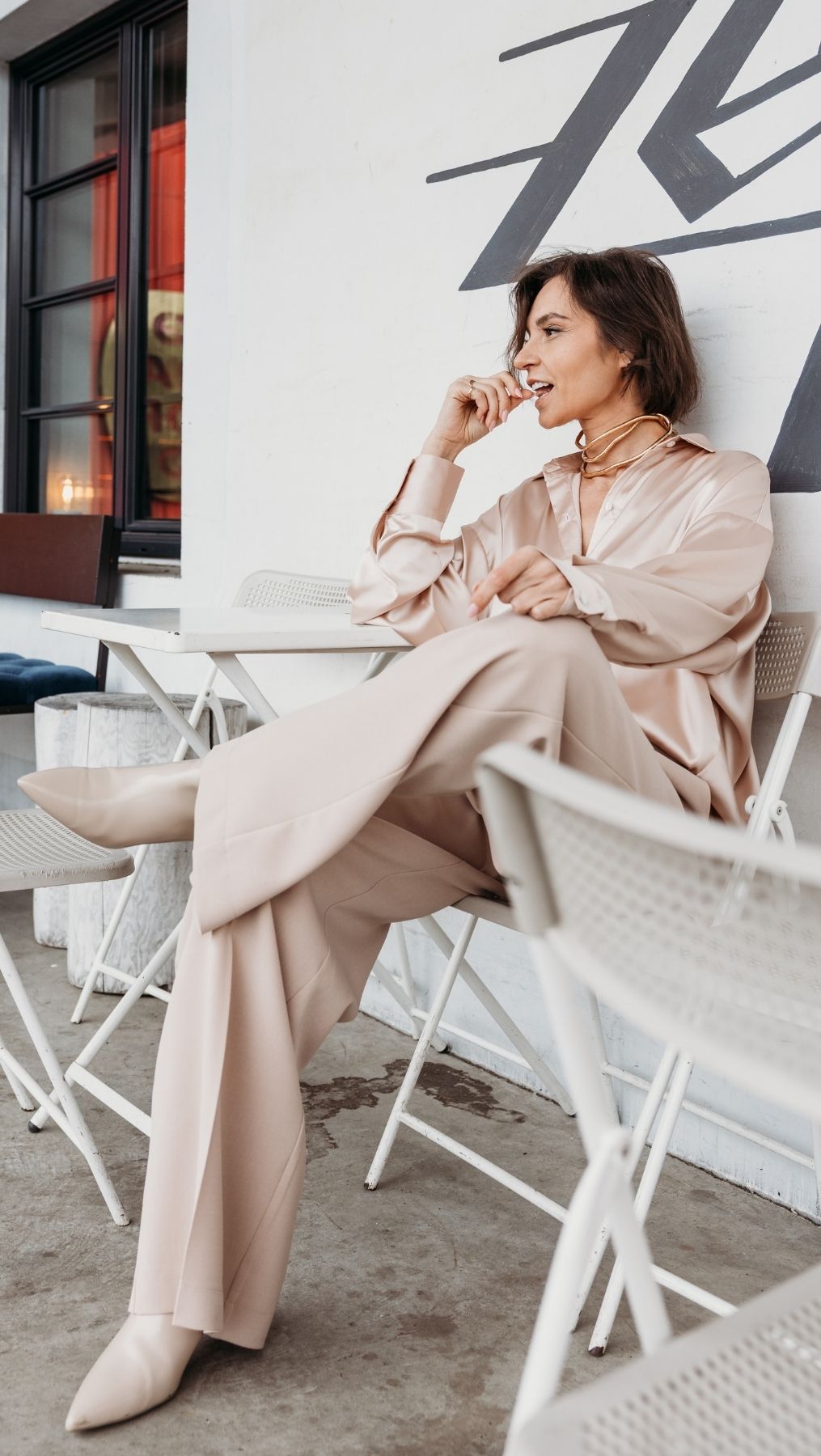 Regular - fit trousers Beige - BeaA - Be At Home with Yourself - Trousers