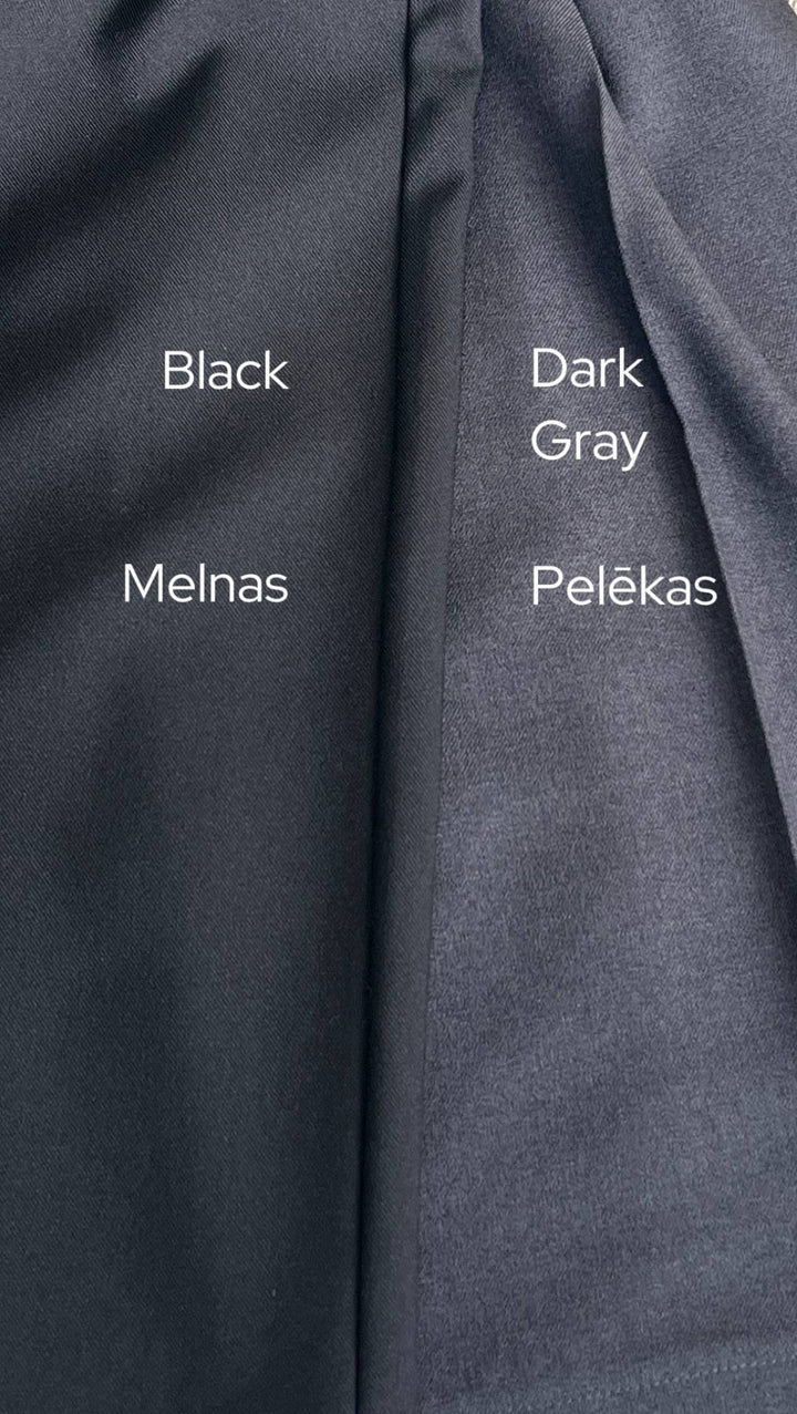 Regular - fit Trousers Black/Gray - BeaA - Be At Home with Yourself - Trousers