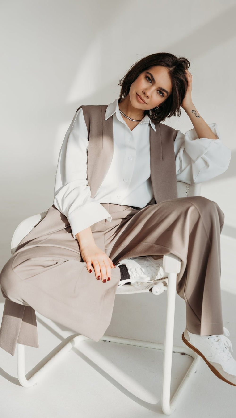 Regular - fit Trousers Desert Sand - BeaA - Be At Home with Yourself - Trousers