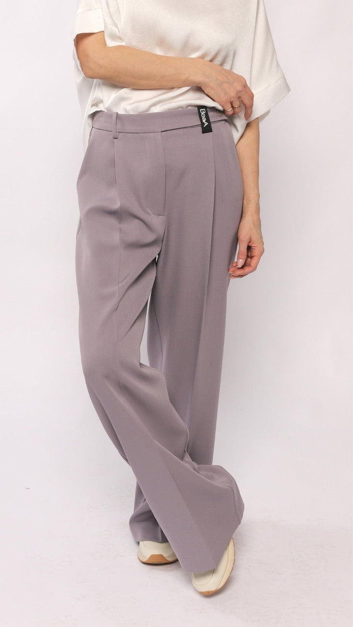 Regular - fit trousers Lavender Gray - BeaA - Be At Home with Yourself - Trousers