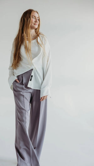 Брюки стандартного кроя Lavender Gray