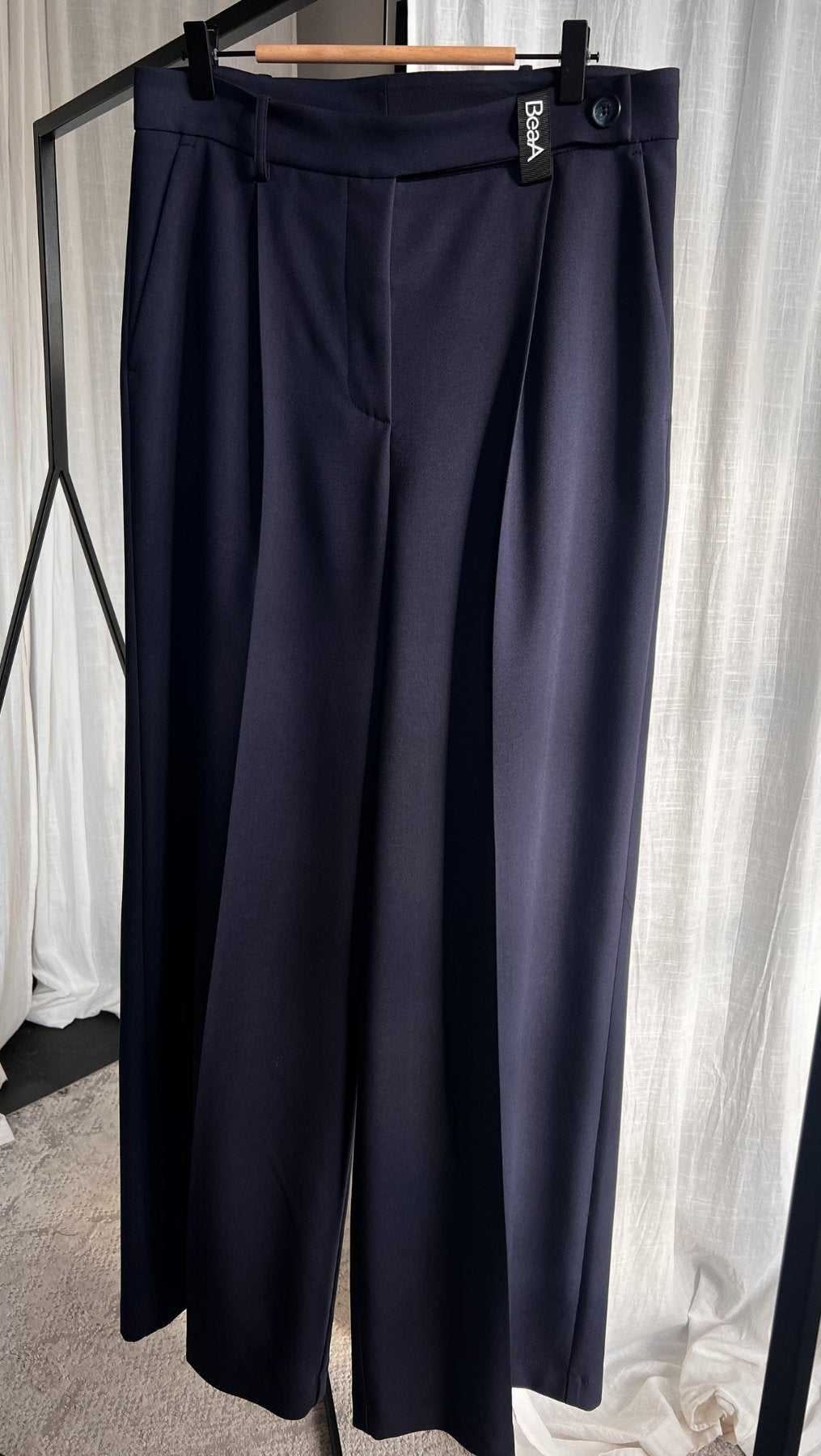 Regular - fit trousers Navy - BeaA - Be At Home with Yourself - Trousers