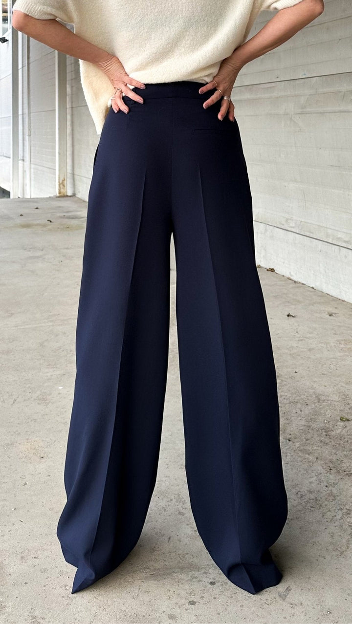 Regular - fit trousers Navy - BeaA - Be At Home with Yourself - Trousers