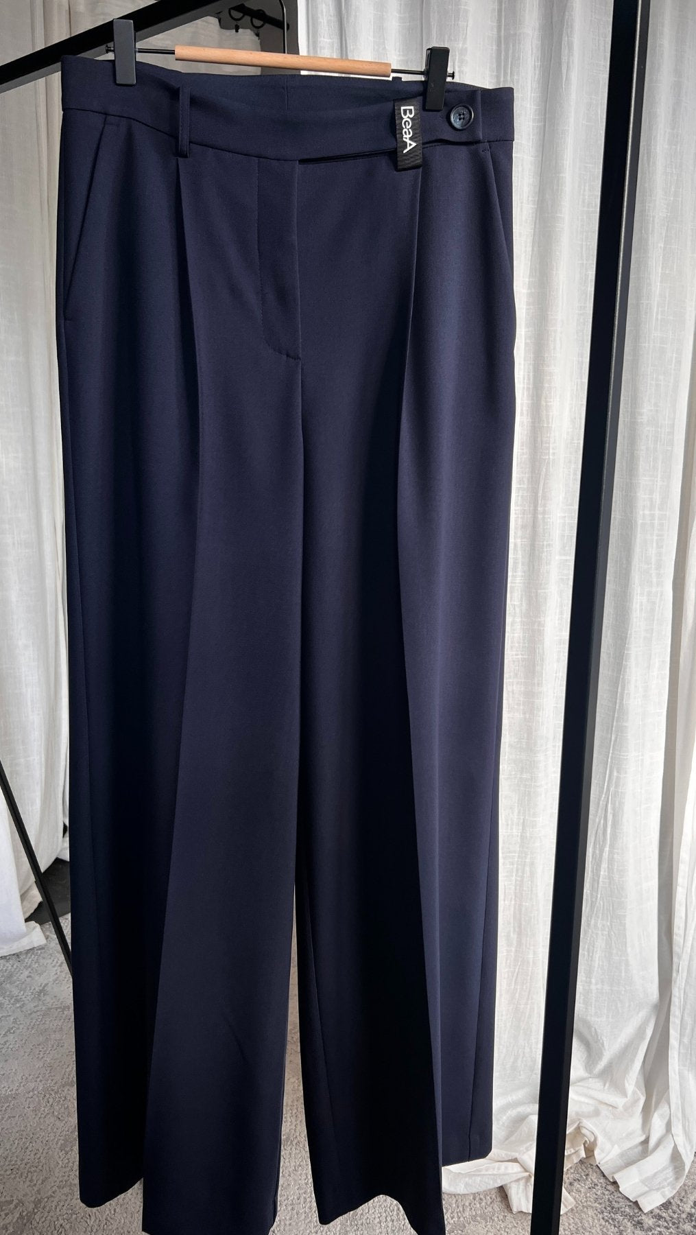 Regular - fit trousers Navy - BeaA - Be At Home with Yourself - Trousers