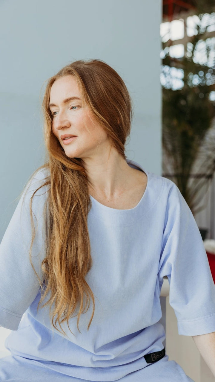 Relax wear set Blue - BeaA - Be At Home with Yourself - Loungewear