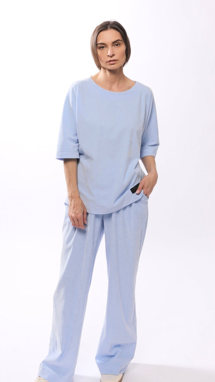 Relax wear set Blue - BeaA - Be At Home with Yourself - Loungewear