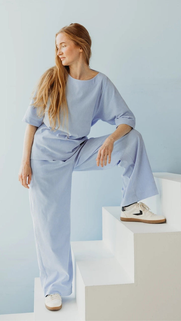 Relax wear set Blue - BeaA - Be At Home with Yourself - Loungewear